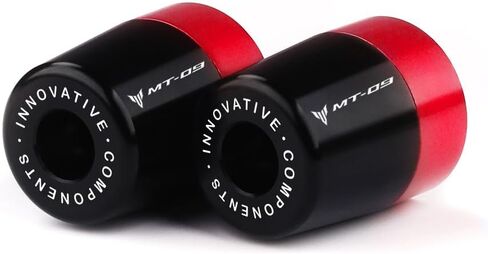 Handle Bar Ends Hand Grips Plug Caps Compatible with Yamaha MT-09 SP 2014-2020 2021 2022 2023 2024 | Motorcycle Balance Pad MT 09 MT09 Accessories in Saudi Arabia