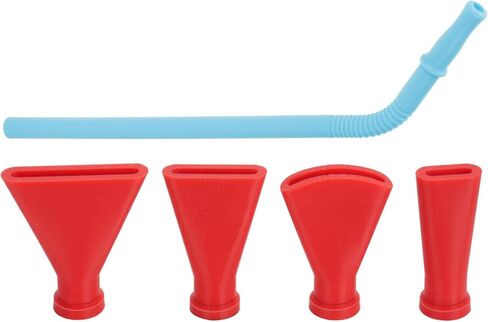 ملحقات أدوات فوهة الطلاء الاحترافية مناسبة لصب الأكريليك والصب الهولندي وحركات الألوان الأخرى، ماصة سيليكون ملونة زاهية مع مجموعة فوهات 4 مقاسات in Kuwait