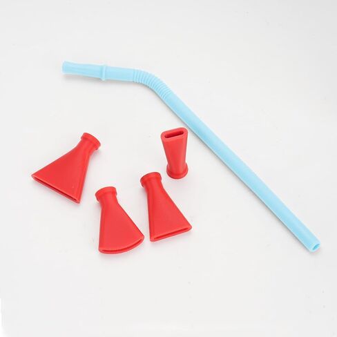 ملحقات أدوات فوهة الطلاء الاحترافية مناسبة لصب الأكريليك والصب الهولندي وحركات الألوان الأخرى، ماصة سيليكون ملونة زاهية مع مجموعة فوهات 4 مقاسات in Kuwait
