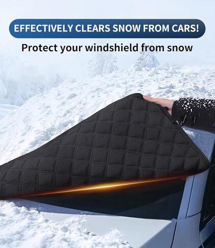 Custom fit for Nissan Windshield Snow Covers, 8 Layers WAaterproof Windproof Protection, Frost Defense, Ice, Sun, Snow, UV, Designed for Nissan Accessories (for Nissan Frontier) in Kuwait