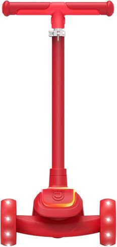 Jetson Jupiter Mini Kids 3-Wheel Light-Up Kick Scooter, Lights on Stem & Wheels, 8 Different Light Patterns, Adjustable Handlebar, Rear Brake, Easy-Folding Mechanism, Ages 3+ in Kuwait