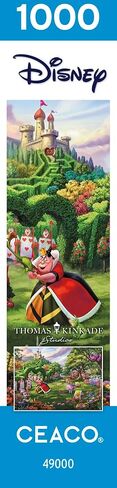 Ceaco - Thomas Kinkade - Disney - Queen of Hearts - 1000 Piece Jigsaw Puzzle in Saudi Arabia