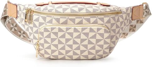 Small Crossbody Sling Bag for Women – Vegan Leather Fanny Packs with Adjustable Strap – Trendy Chest Bag for Travel in Saudi Arabia
