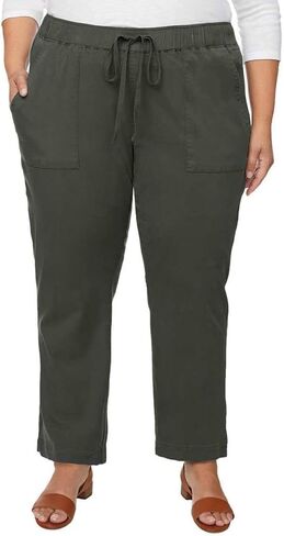 بنطال Buffalo David Bitton النسائي الناعم من مادة Tencel مع رباط in Kuwait