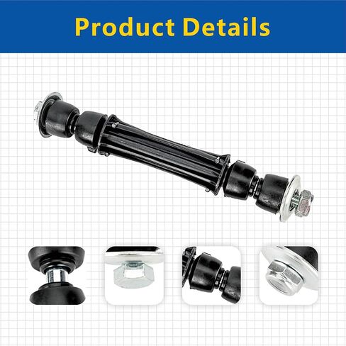 K80631 2PCS Front Stabilizer Sway Bar End Links Fits for 99-06 Chevrolet Silverado/Chevrolet Suburban 1500 / Cadillac Escalade/GMC Sierra Yukon in Kuwait