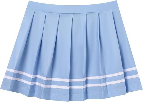 ABAFIP Women's Cute Romper Pajamas Bodysuit Pleated Skirt Short Sleeve Sailor Collar Pajama Nightwear Set in Kuwait