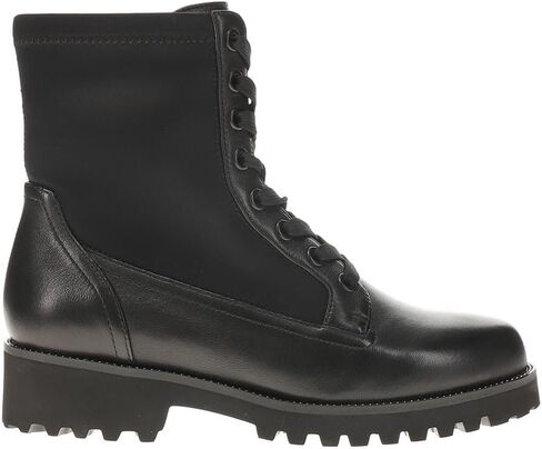 VANELi Womens Zorya Water Resistant Lace Up Casual Boots Ankle Low Heel 1-2" - Black in Saudi Arabia