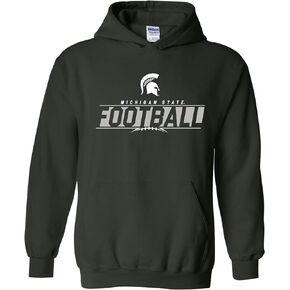 UGP Campus Apparel NCAA Football Charge, Team Color Hoodie, College, University