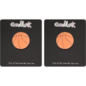 Basketball Sports Lapel Pins Football Badminton Brooch Pins for Hat Backpack Boys Girls BFF Friendship Soccer Team Gifts 2PCS