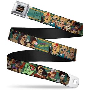 Buckle-Down Seatbelt Belt DC Comics Bombshells XL