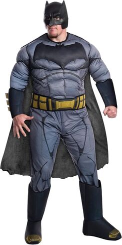Rubie's Men's Batman v Superman: Dawn of Justice Deluxe Batman Plus Size Costume in Saudi Arabia