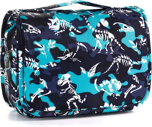 Tie Dye Hanging Toiletry Bag for Girls, Travel Toiletry Bag for Teen Girls Cosmetic Makeup Waterproof Wash Bag Traveling Toiletries, Blue in Saudi Arabia