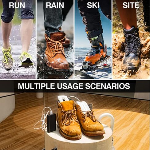 يمكن لمجفف الأحذية المحمول ومزيل الروائح الكريهة من FIEESWARM باستخدام تقنية USB أن يجفف ويزيل الروائح الكريهة من خلال بنك الطاقة الصغير جدًا in Kuwait