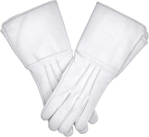 Medieval Gauntlet Leather Cosplay Gloves Long Arm Cuff in Saudi Arabia