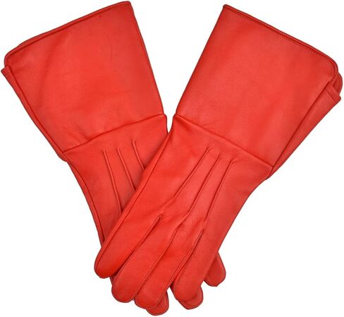 Medieval Gauntlet Leather Cosplay Gloves Long Arm Cuff in Saudi Arabia
