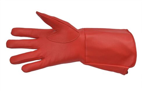 Medieval Gauntlet Leather Cosplay Gloves Long Arm Cuff in Saudi Arabia