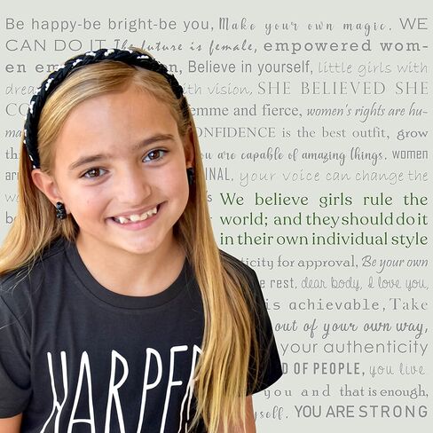 فروج ساك 3 عصابات رأس لؤلؤية للبنات، عصابات راس مضفرة من الساتان للاطفال، اكسسوارات شعر مضفرة للبنات لطيفة، حزمة شريط راس صلب للاطفال، اشرطة شعر بلون اسود وارجواني وزهري مع لؤلؤ in Kuwait