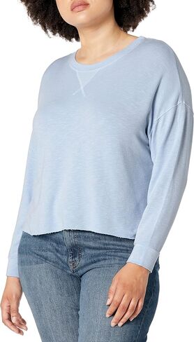 Splendid Women's Long Sleeve Crewneck Pullover Sweater in Saudi Arabia