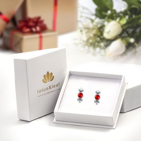 Triple Moon Goddess Earrings 925 Sterling Silver Birthstone Earrings Pagan Wiccan Jewelry Hoop Earrings Gifts for Women Girls in Kuwait