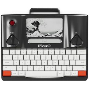 Freewrite Smart Typewriter | Digital Typewriter with E Ink Display for Distraction-Free Writing | WiFi-Enabled Word Processor Syncs Directly to The Cloud | Dedicated Drafting Machine for Authors