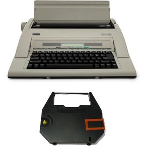 WPT-160 Electronic Portable Typewriter Bunble with Correct Film Ribbon