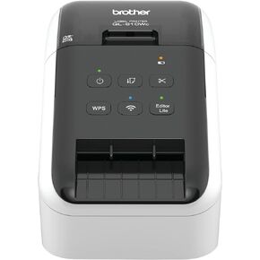 Brother Printer Wireless, Fast Electronic Label (QL810W), Black
