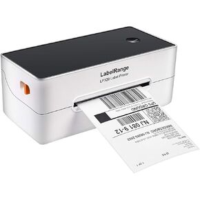 Ecommerce Label Printer, Bluetooth Thermal Shipping Label Printer, 4x6 Thermal Printer Compatible with Android, iOS, Windows, Amazon, Ebay, Shopify, Etsy, USPS, Pirate Ship, Shippo