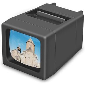 Rybozen 35 mm Slide Viewer Illuminated Slide Projector for for 2X2 & 35mm Photos & Film