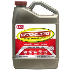 CRC Evapo-Rust, Heavy-Duty Rust Remover, Reusable, Acid-Free, Non-Corrosive, Water-based, 32 oz, Removes Rust to Bare Metal