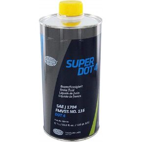 Pentosin 1204114 Corrosion Resistant Super Dot 4 Brake Fluid; 0.5 Liter