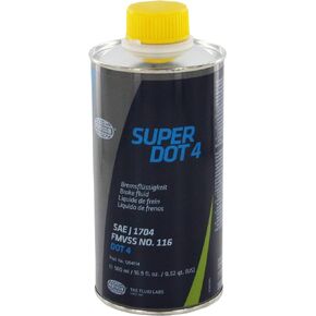 Pentosin 1204114 Corrosion Resistant Super Dot 4 Brake Fluid; 0.5 Liter
