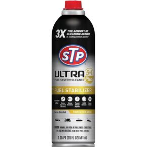 STP Ultra 5 In 1 Fuel System Cleaner and Stabilizer, Deep Cleans Fuel System and Fights Engine Friction, 12 FlOz