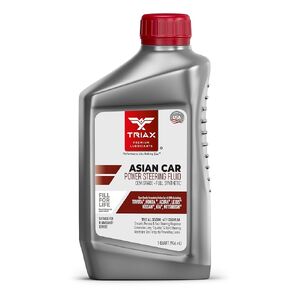 TRIAX Asian Car PSF, Power Steering Fluid, Full Synthetic, OEM Grade; Compatible with Honda, Acura, Toyota, Lexus, Scion, Nissan, Infiniti, Mazda, Hyundai, Kia & Others (1 Quart)