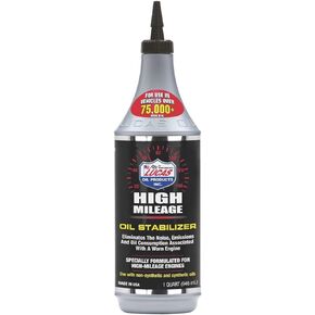 LUCAS OIL High Mileage Oil Stabilizer, 1 quart, Multi