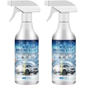 قطعتان من عامل التذويب للزجاج الأمامي للسيارة، مزيلات الجليد عن الزجاج الأمامي لمساحات ومرايا الزجاج الأمامي للسيارة، بخاخ مزيل الصقيع التلقائي للزجاج الأمامي in Kuwait