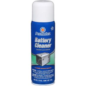 Permatex 80369 Battery Cleaner, 5.75 oz. net Aerosol Can (Pack of 2)