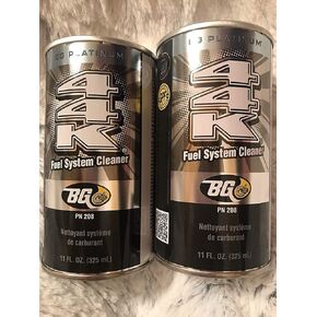 2 Pack Bg 44k Fuel System Cleaner Power Enhancer 11 Oz Cans