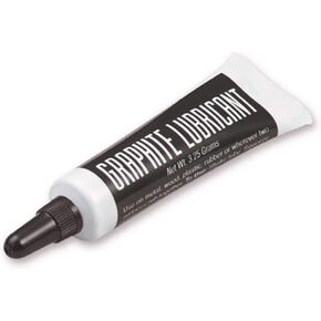 Lucky Line 4.5 Grams of Dry Lock Lubricant Graphite Powder for Pin Tumbler Locks, 1 Tube (95001)