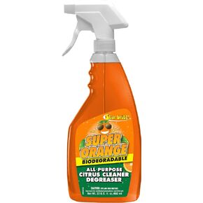 STAR BRITE Super Orange All-Purpose Citrus Cleaner Degreaser - Remove Dirt, Grime, Grease, Smudges, Oil & Gummy Residue - Biodegradable