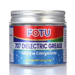 707 Dielectric Grease, Super Lube Silicone Grease Uses to Automotive Battery Terminals，Spark Plug，O Rings，Electrical Connections Protect and Prevent Corrosion (4 Oz, 3-Pack)