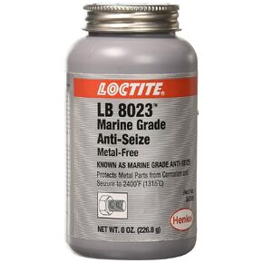 Loctite 299175 Paste Anti-Seize Lubricant, -20 to 2400 degrees F Temperature Range, 8 oz Can