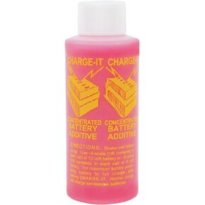 Charge-It Battery Additive Heavy-Duty Concentrate (2 fl oz) | Battery Desulfator and Reactivator for Motorcycle, Golf Cart, Truck and Boat Batteries | Can Restore Charge to Dead Car Battery