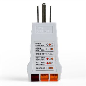 GroundLuxe Outlet Tester for Grounding Products