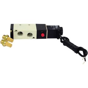 Tectran 29-SS4 Solenoid Valve (, (3) 1/4" NPT Supply & Delivery Port Size)
