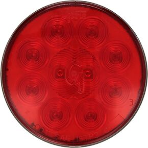 Grote 53252 SuperNova 4 بوصات توقف LED بنمط 10 صمامات ثنائية (تركيب جروميت، دبوس ذكر)