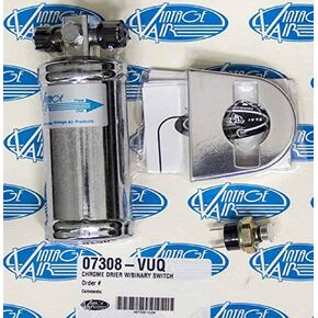 Vintage Air 07308-VUQ Chrome Drier with Binary Switch