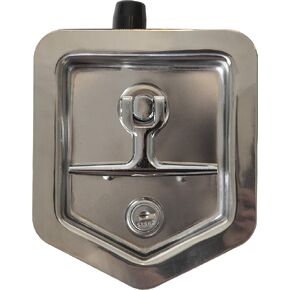 منتجات المشترين L8816R T-Handle Latch (مزلاج، T-Handle W/Roller & Gasket،SST)، رمادي