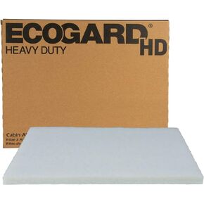 ECOGARD XC10656HD Premium Heavy Duty Truck Cabin Air Filter (13-3/4 x 10 x 3/4 inch) Fits 2011-2015 Peterbilt 587