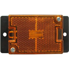 Optronics MC35AEBP Amber Ear Mount Marker Clearance Light With Reflex