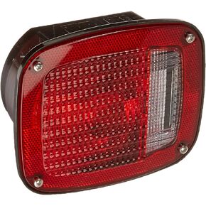 Grote 53712 Three-Stud Metri-Pack Stop Tail Turn Light (LH w/ License Window) , red